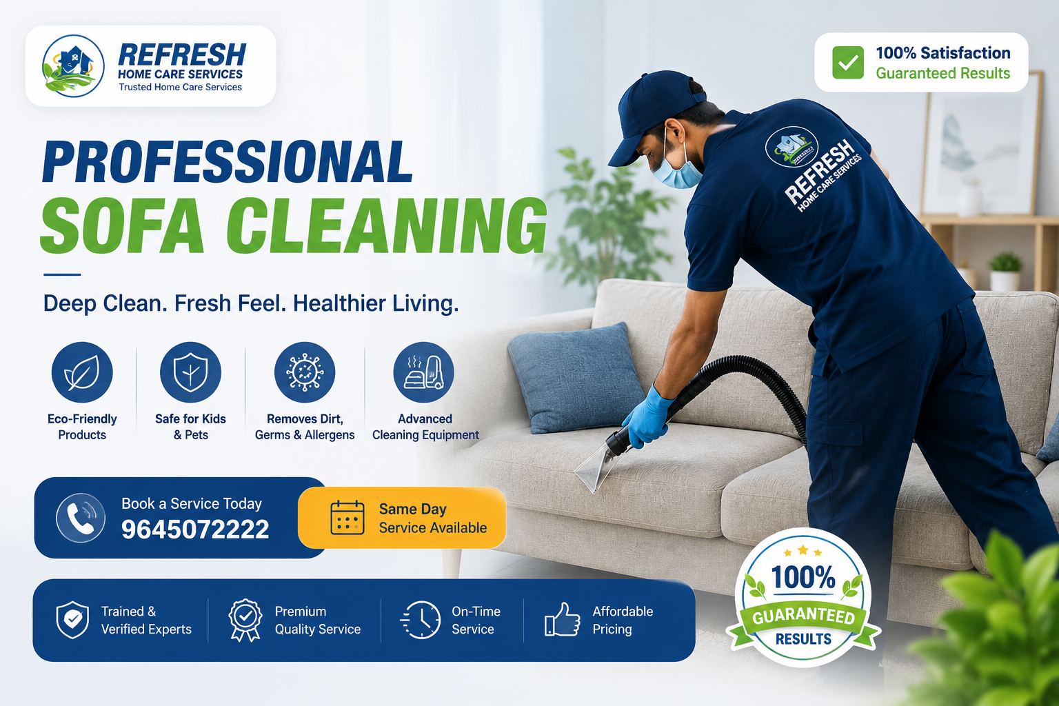 Professional Sofa Cleaning Service